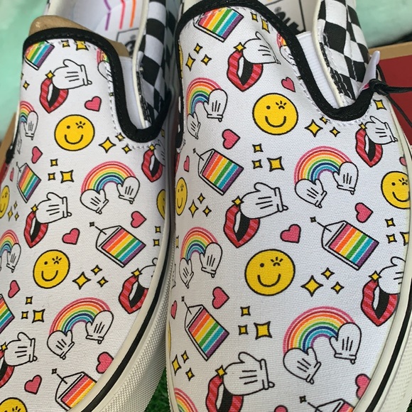 VANS CLASSIC SLIP ON FLOUR SHOP Iconschckrbrd men’ - Picture 9 of 16